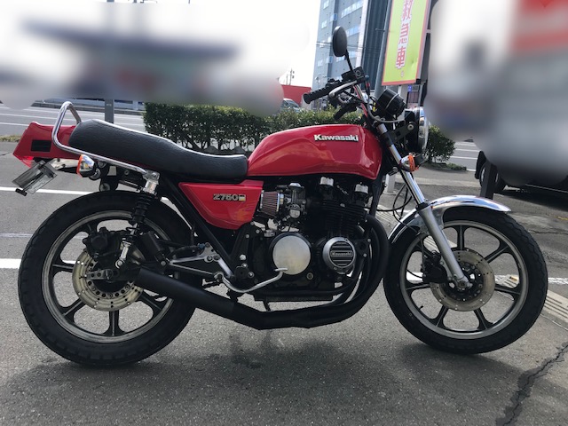 Kawasaki Z750FX 合鍵作製