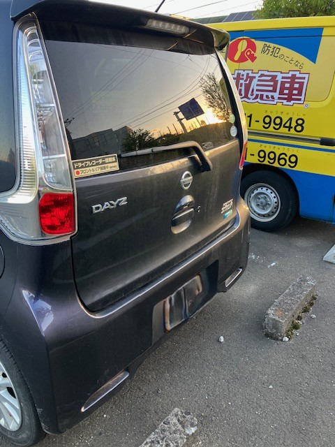 日産デイズ(B21W)スマートキー紛失によるカギ作製