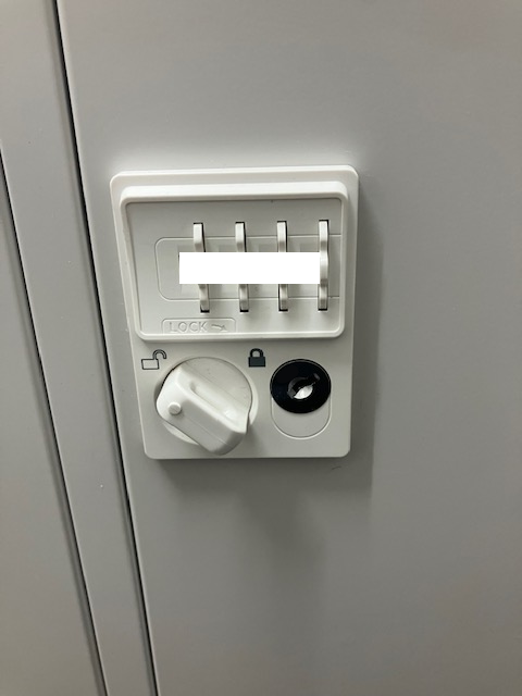 オプナス機械式暗証番号ロック開錠作業
